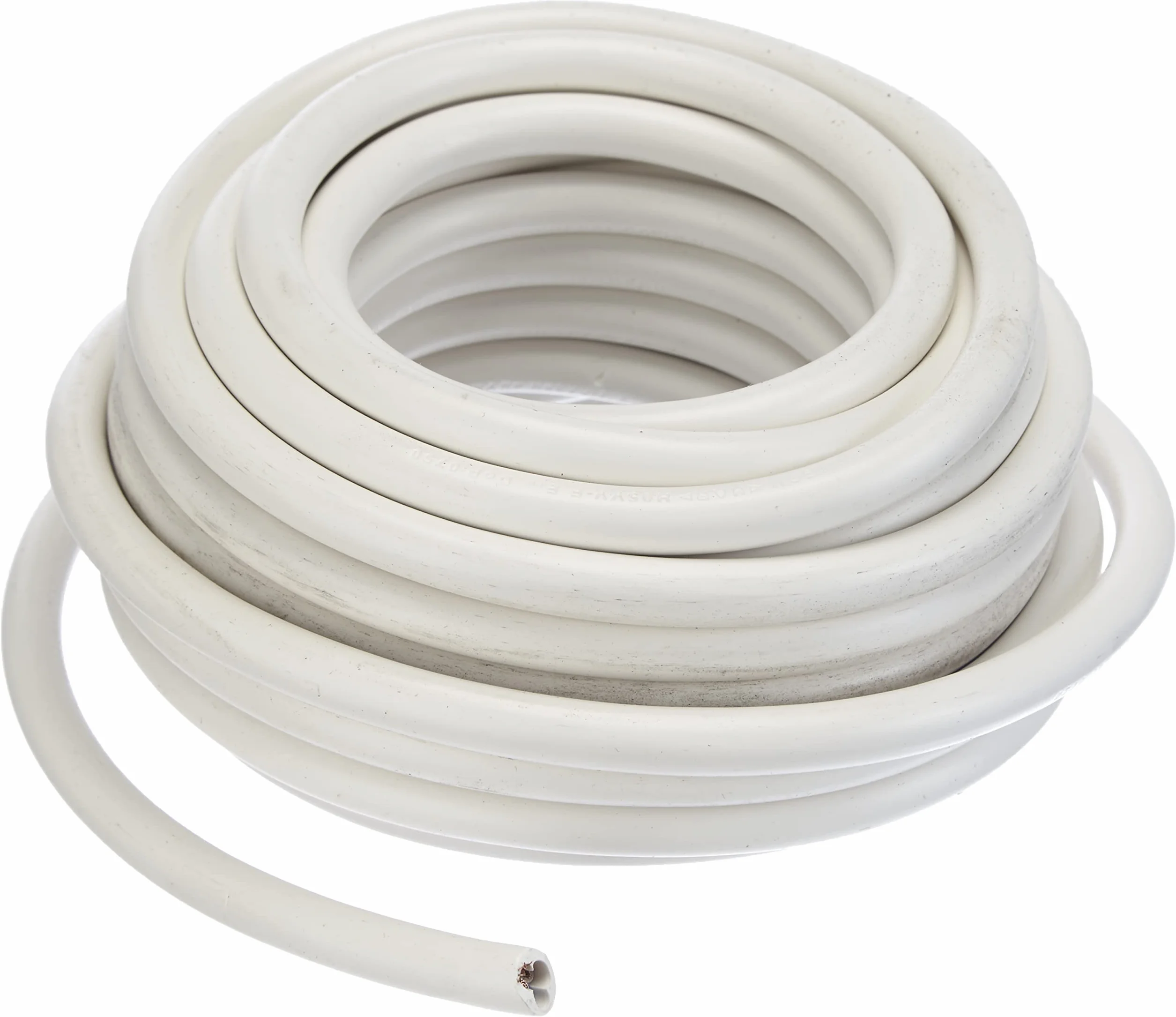 Electraline 11841, Cable para Extension H05VV-F, Sección 3G2.5 mm, 10 m, Blanco