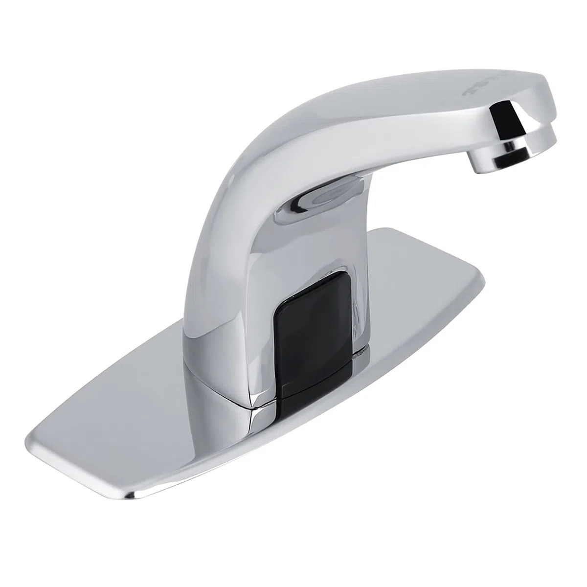 Grifo automático con sensor de infrarrojos, aleación de zinc duradera, latón, acabado cromado, caja de control, ideal para uso doméstico y comercial