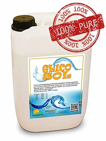 Propilenglicol puro concentrado para diluir, 5 litros para sistemas solares