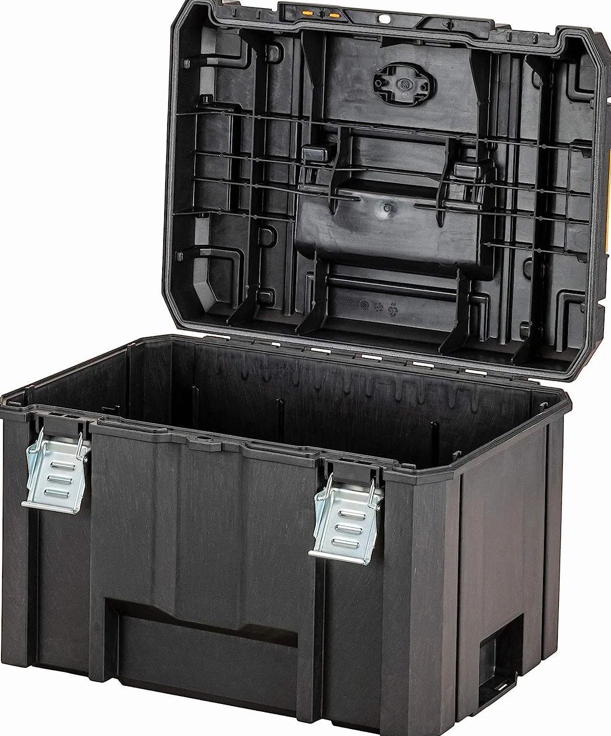 DEWALT DWST83346-1 - Caja de herramientas profunda VI TSTAK, Volumen de 44 litros, Combinable con otras cajas TSTAK, IP54