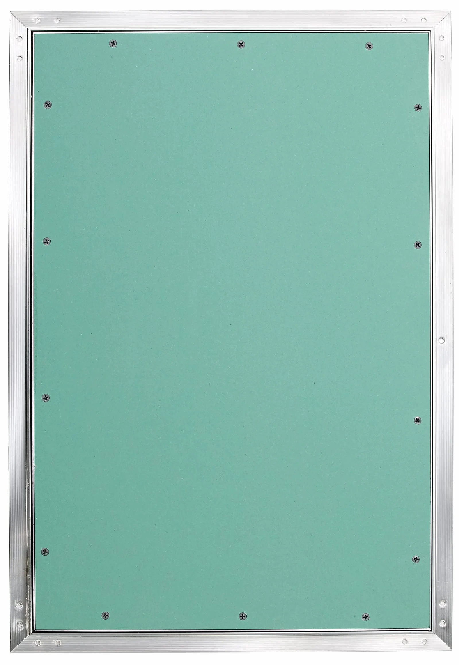 Tapa de revisión 300 x 300 mm Alu-Eco Flex con placa de yeso