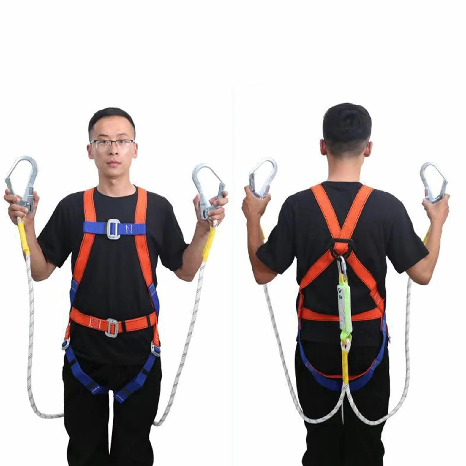 Arnes de Seguridad Corporal Completo 5 Puntos Anticaidas Hombre Construccion