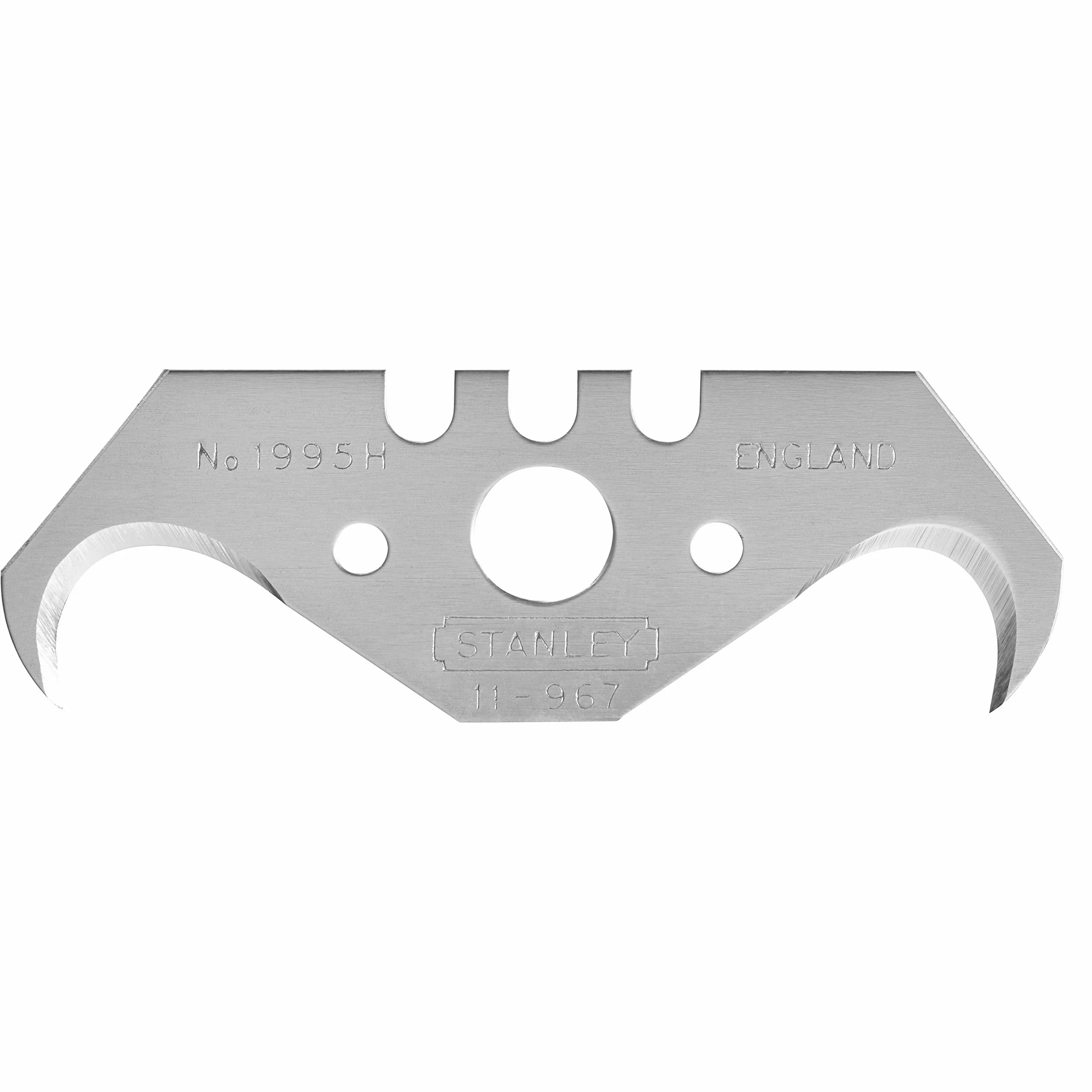 Stanley 1-11-967 - Set de 100 hojas de cuchillo doble gancho para moquetas