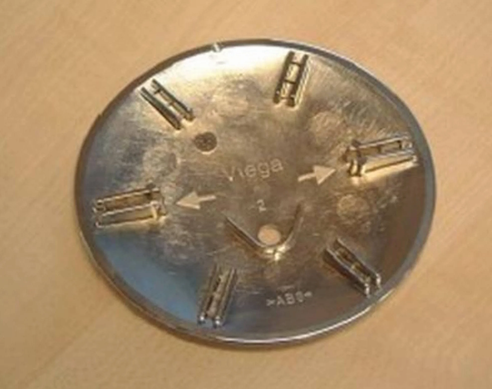 Viega Tempoplex Cubierta para accesorios de desagüe 6956.0 1991-2001