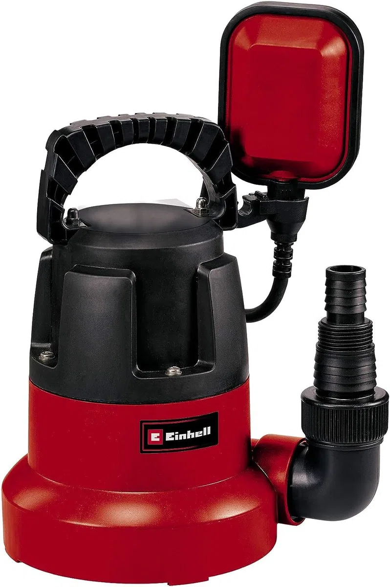 Einhell GC-SP 3580 LL - Bomba de aguas limpias (350W, capacidad de 8.000 l/h, profundidad max. de inversión 7m, conexión de manguera 47.8mm)
