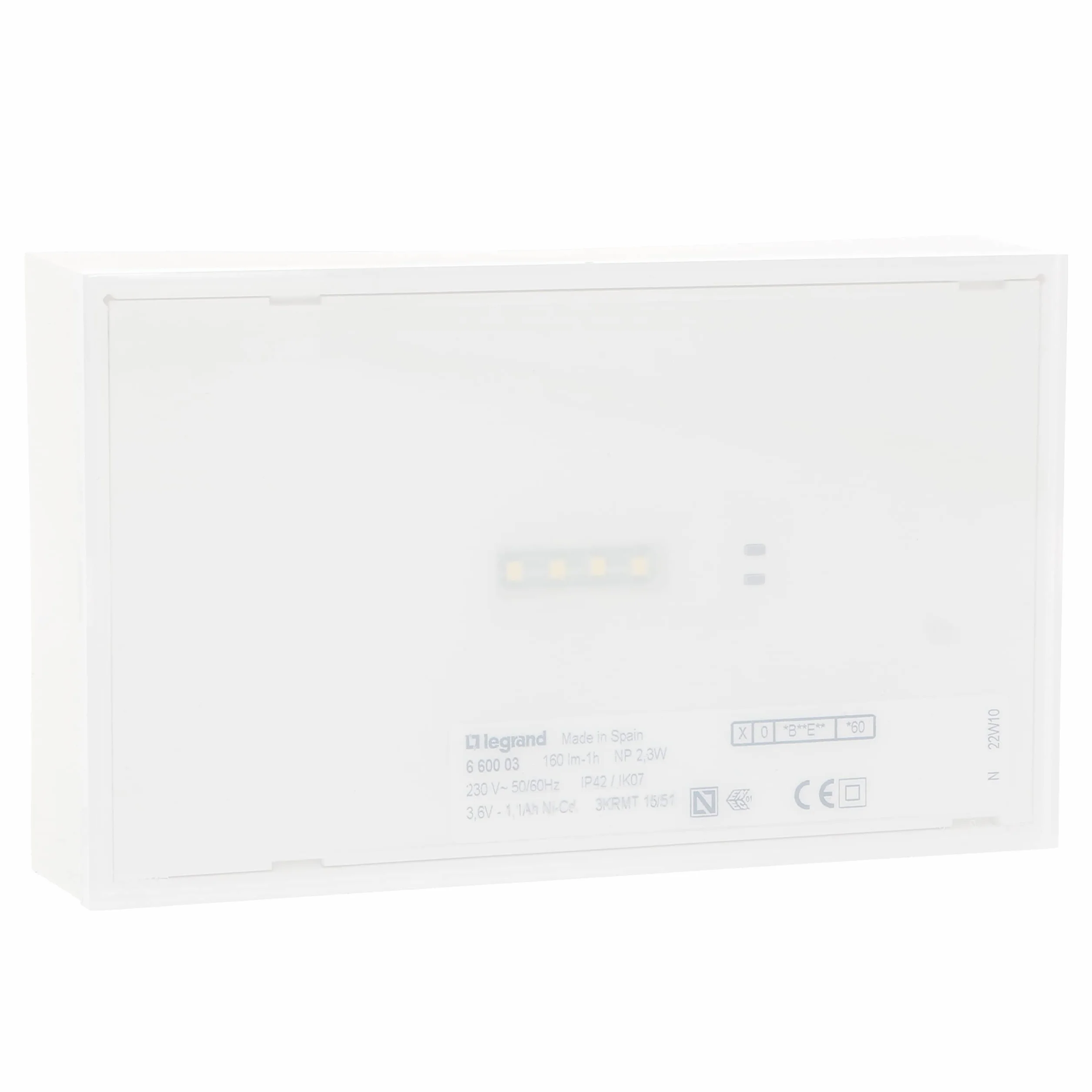 Legrand URA NEXTAUTOTEST 350 lm Luz de emergencia