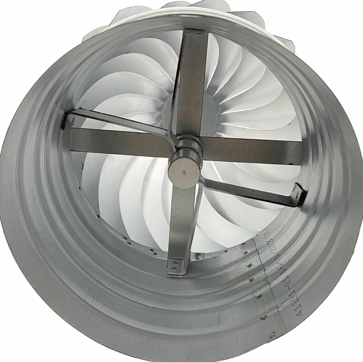Sombrero Chimenea Extractor de Humo Giratorio Acero Galvanizado 110MM