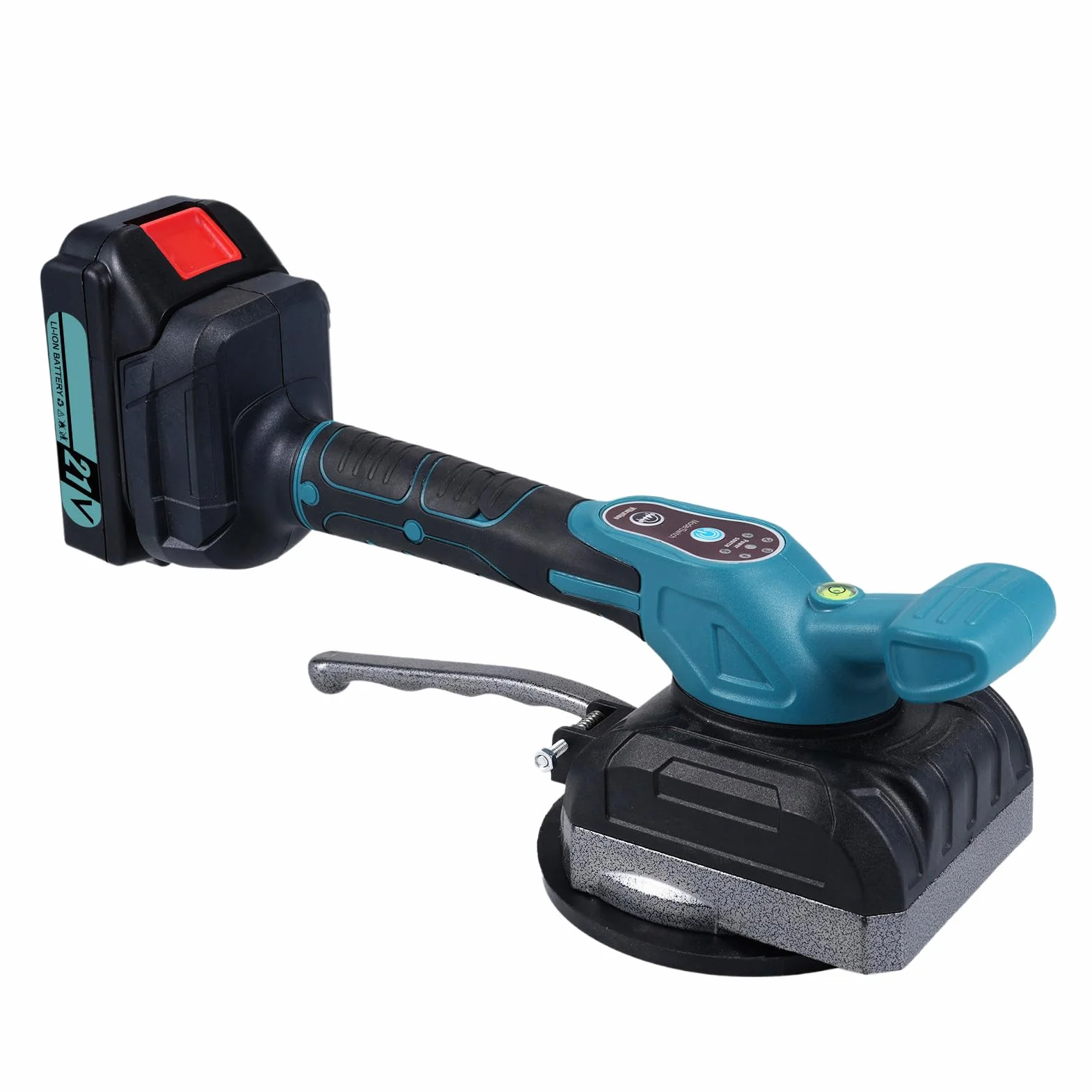 Niveladora vibratoria de azulejos de 21 V, herramienta para colocar azulejos con 5 velocidades ajustables, alta capacidad carga, herramienta vibratoria (UE,)