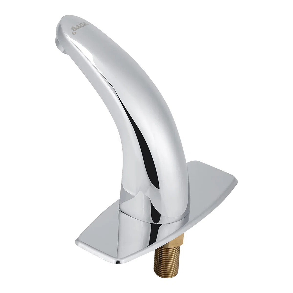 Grifo automático con sensor de infrarrojos, aleación de zinc duradera, latón, acabado cromado, caja de control, ideal para uso doméstico y comercial