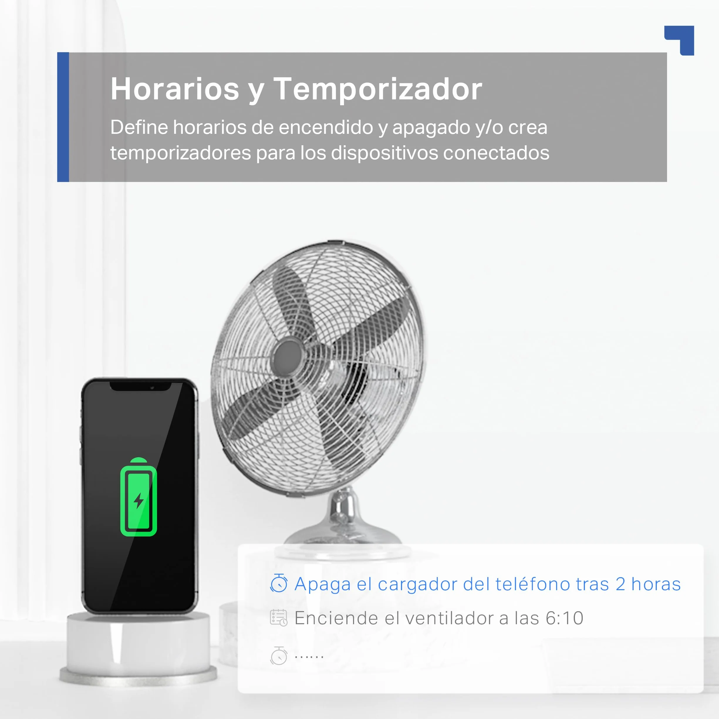 Tapo P100 Mini Enchufe Inteligente Wi-Fi 4 Pack, Programable, Compatible con Alexa y Google Home, Sin Concentrador