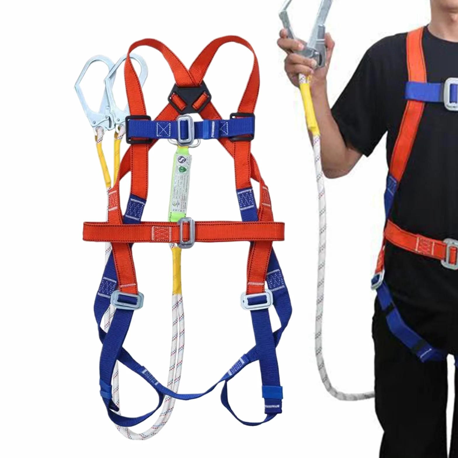 Arnes de Seguridad Corporal Completo 5 Puntos Anticaidas Hombre Construccion