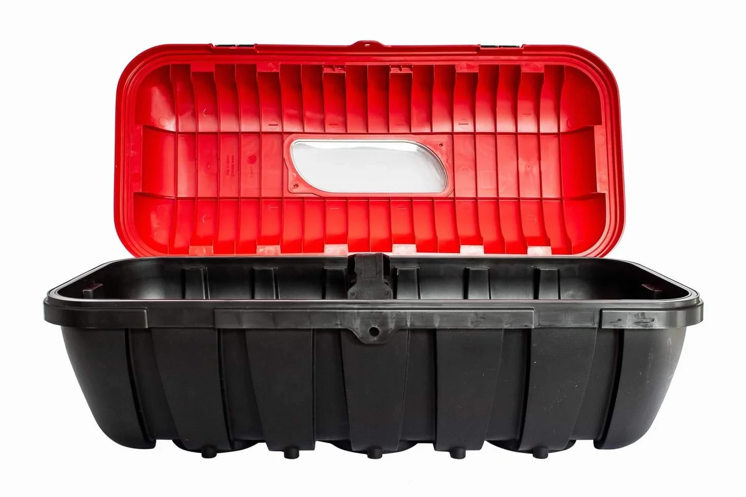 DAKEN Caja para extintor 6kg Strike 82500 Armario Porta extintor para camión Remolque Furgoneta y maquinaria agrícola Color Rojo Dimensiones 600 x 287 x 220 mm con Ventana de inspección