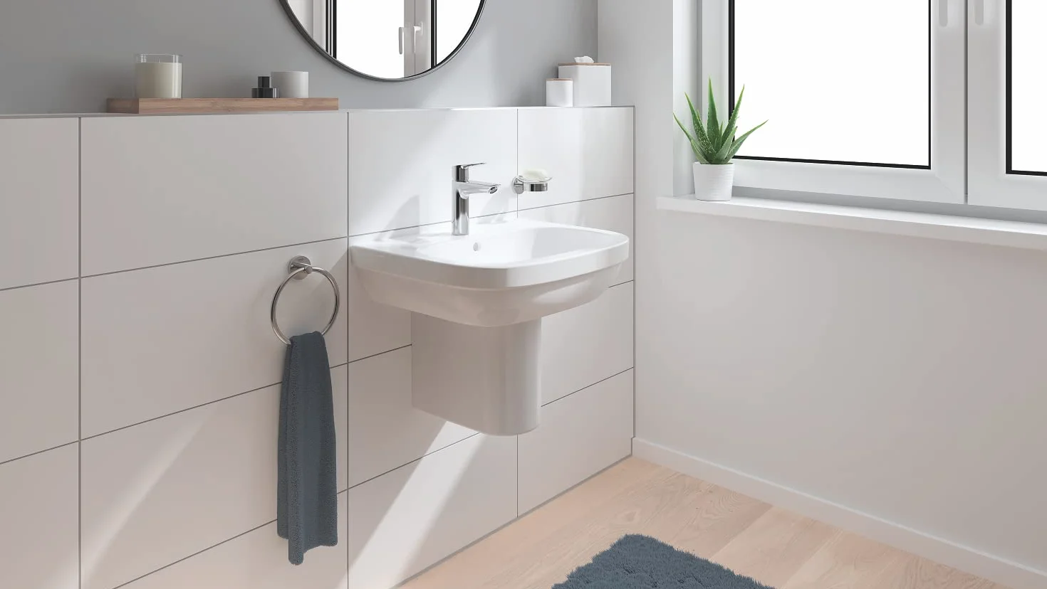 Grohe Start QuickFix Toallero Individual de argolla Cromo