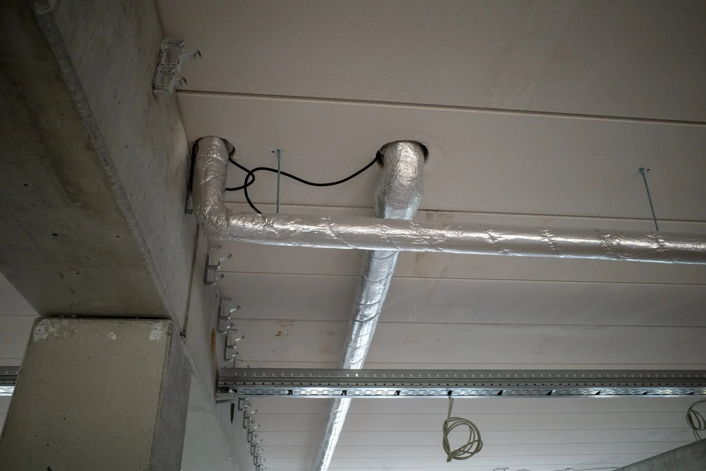 EINSIDE Tubo de lana de roca con aluminio, Aislante para tubos, ø 150 mm