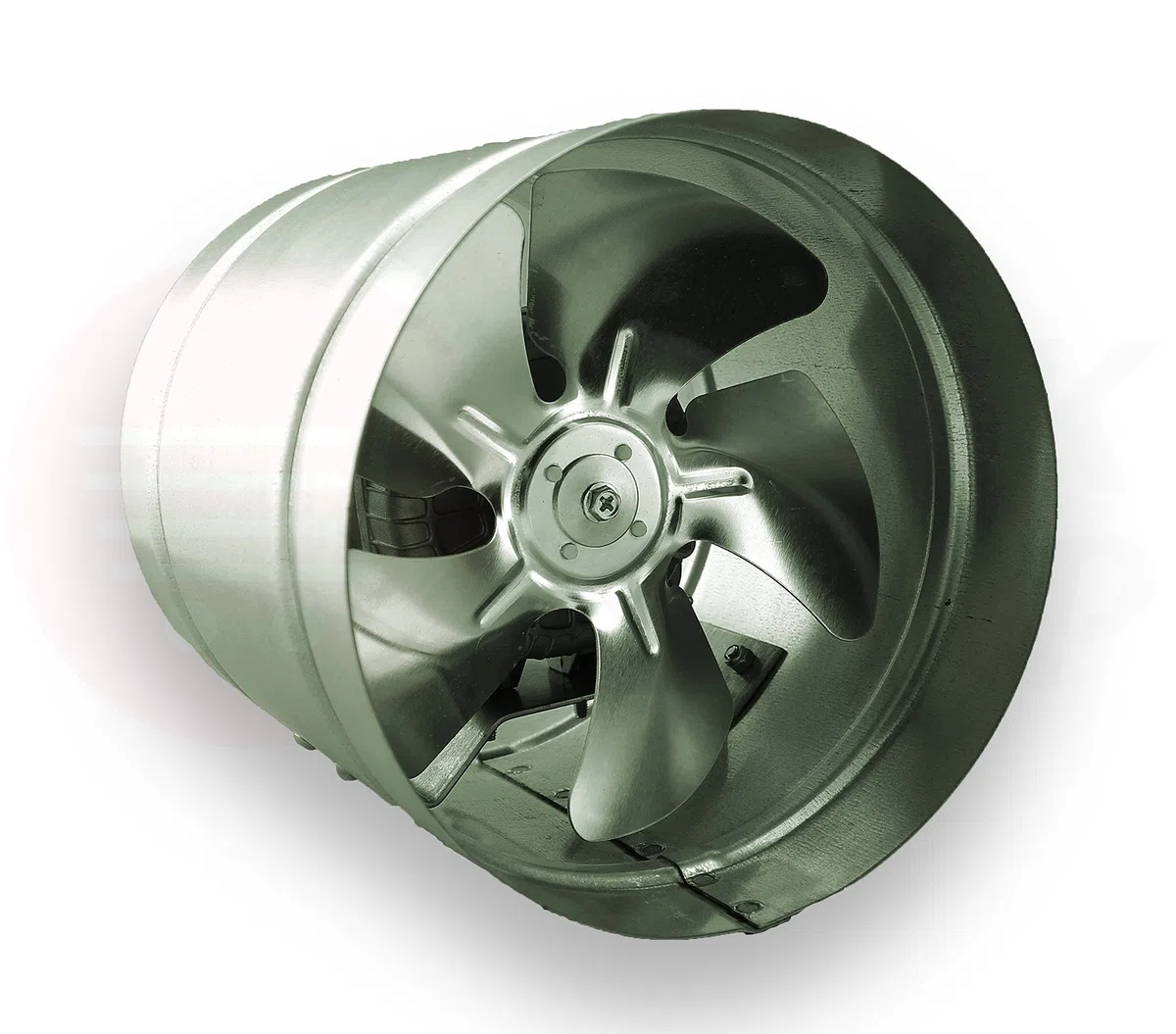 MKK Axial Rohrventilator Ø 200 mm Rohrlüfter Lüfter 400m³/h Hochdruck Ventilator Zuluft Abluft Gebläse Metall Radialventilator Absauglüfter Absaugung aR