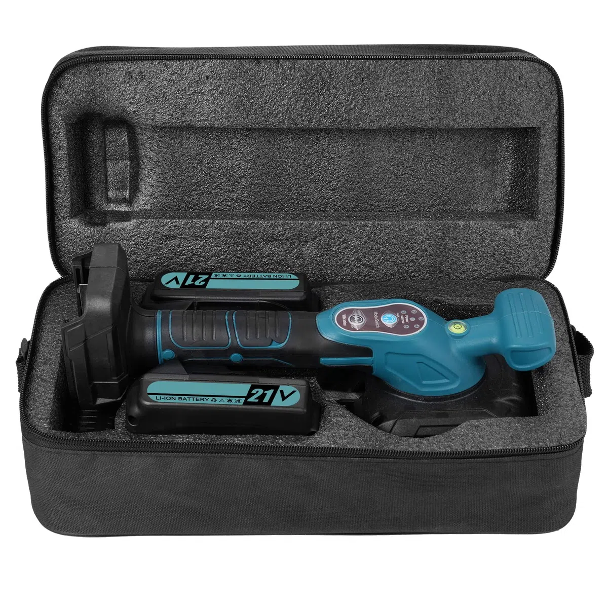 Niveladora vibratoria de azulejos de 21 V, herramienta para colocar azulejos con 5 velocidades ajustables, alta capacidad carga, herramienta vibratoria (UE,)