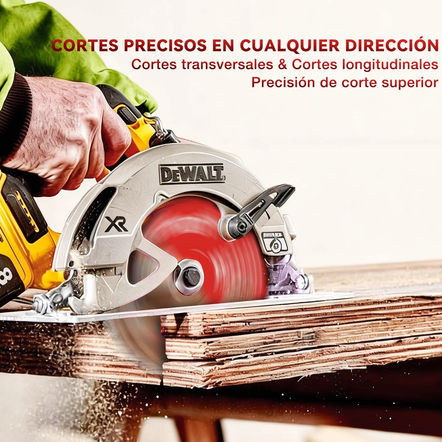 Hojas de Sierra Circular 210 x 30 mm TCT (48/60/100 dientes) para Cortar Madera, Contrachapado, Laminado, Plástico y Paneles de Yeso