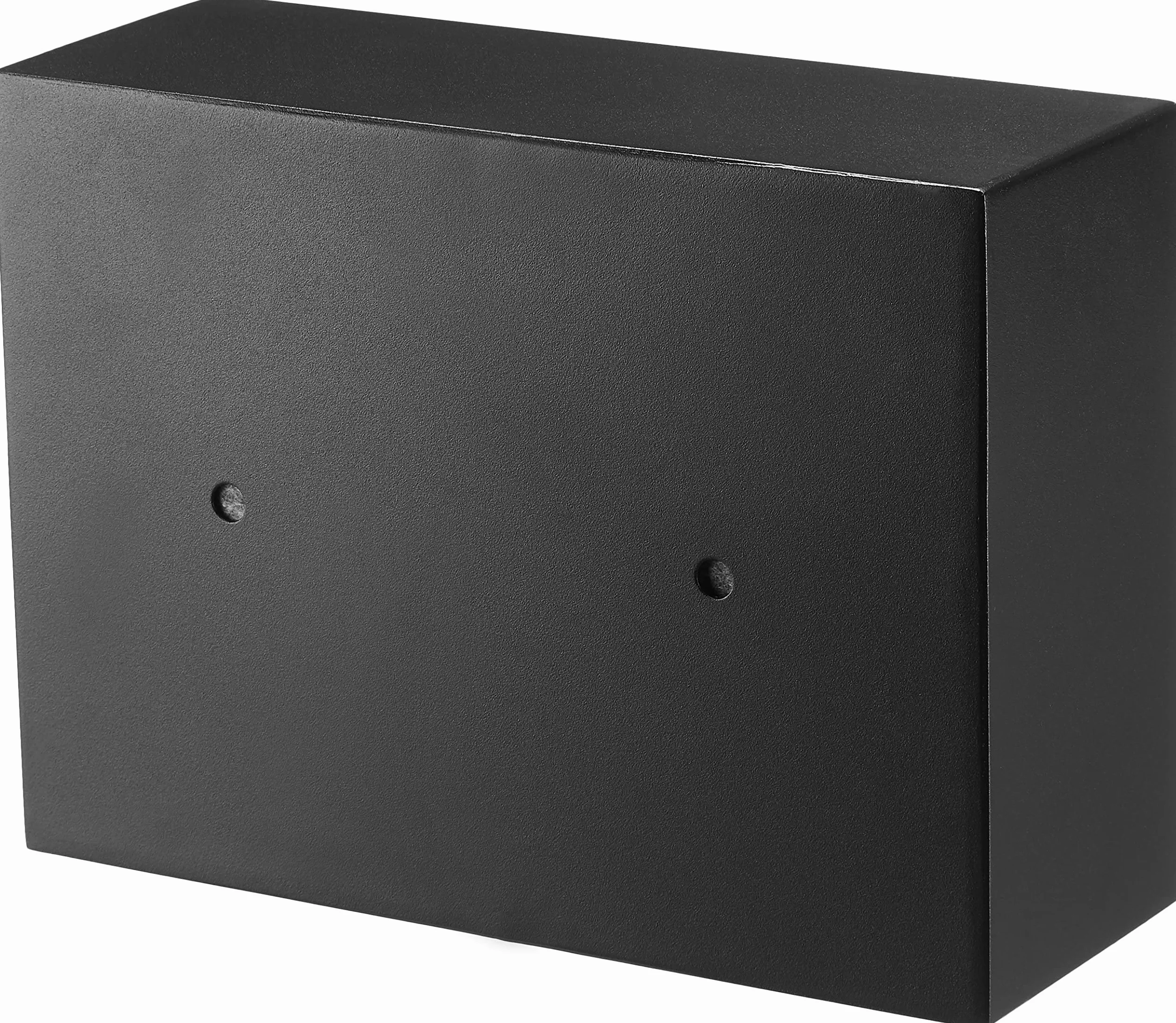 Amazon Basics Caja fuerte de escritorio pequeña con teclado electrónico Negro 30 x 22 x 11 cm