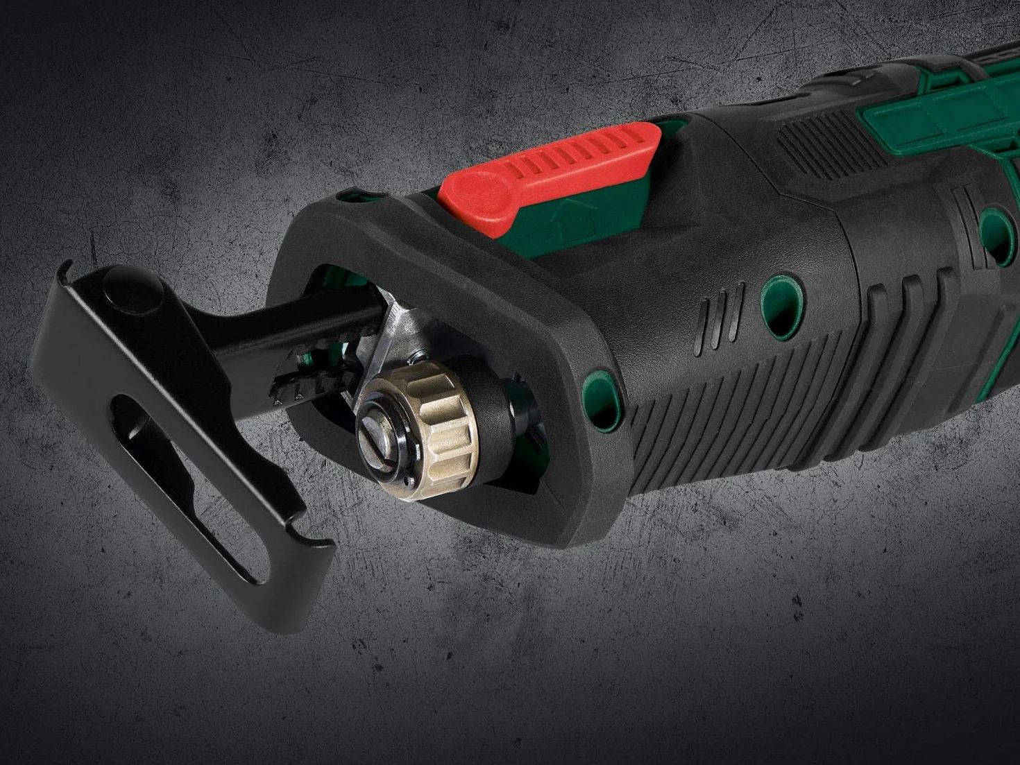 Parkside PSSA - Sierra sable de batería de 20 voltios, capacidad de corte de 100 mm, sin batería/cargador