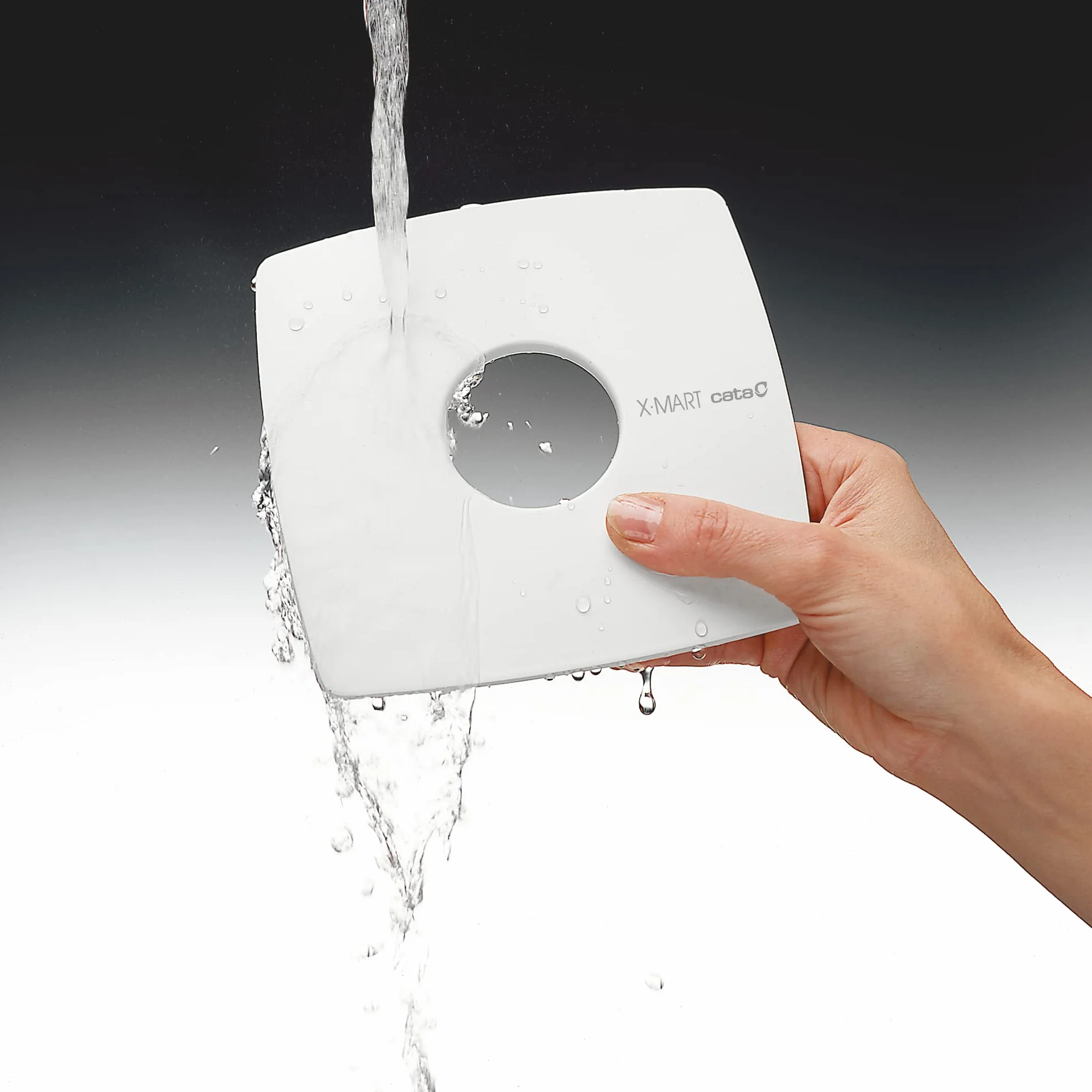 Cata X-Mart 10 Standard con Sistema de Extracción Perimetral Luz Piloto de Funcionamiento y Protector Térmico Ancho 15 cm Potencia 15W Color Blanco