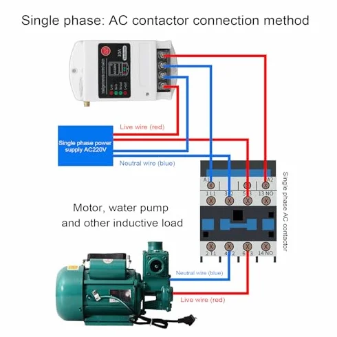 Interruptor Remoto Inalámbrico de Largo Alcance, Control RF 5 km para Motobombas y Luces, AC220V, 5000 Metros