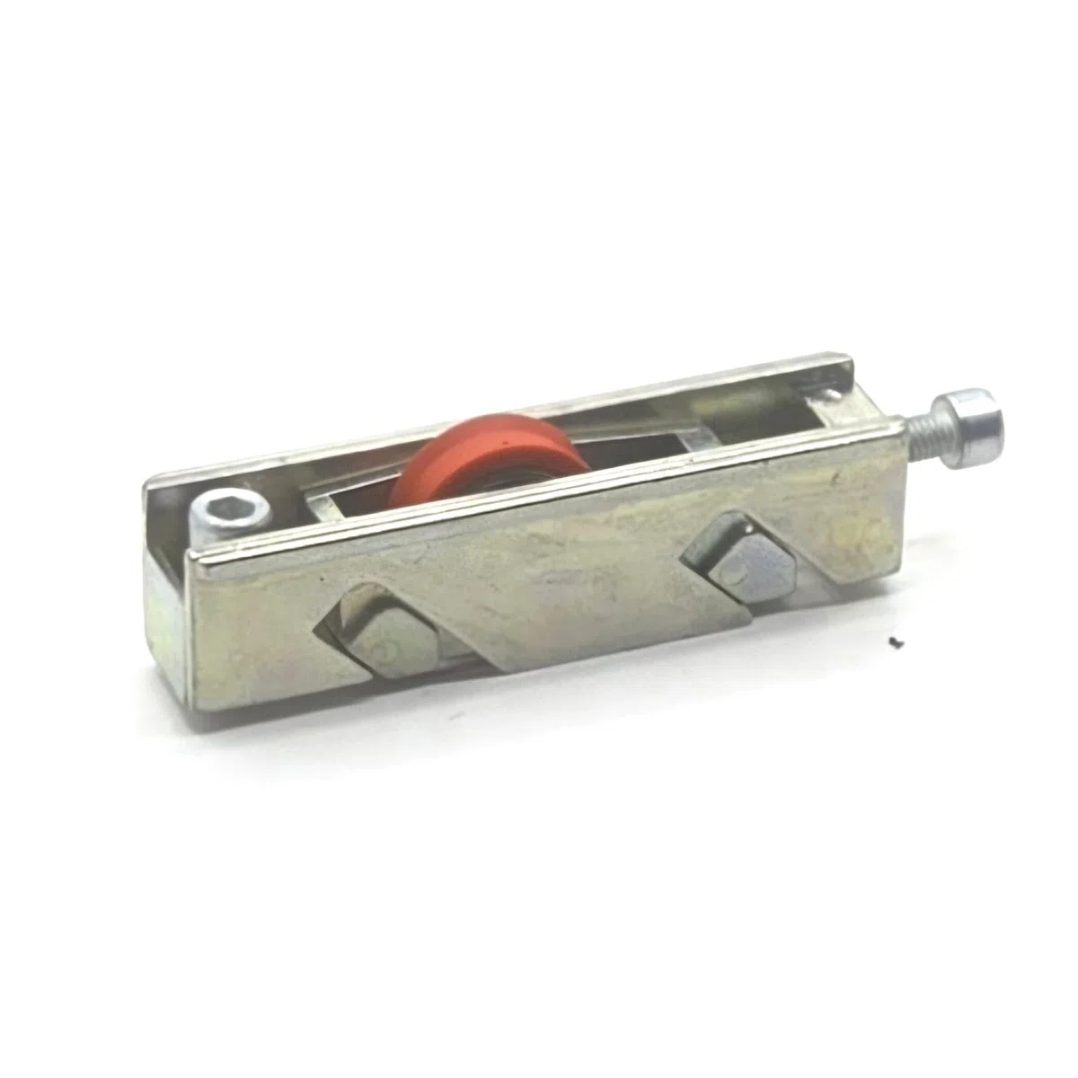 10 RUEDA PARA VENTANA O PUERTA CORREDERA ALU15 base metalica ancho 18 mm alto 21 mm