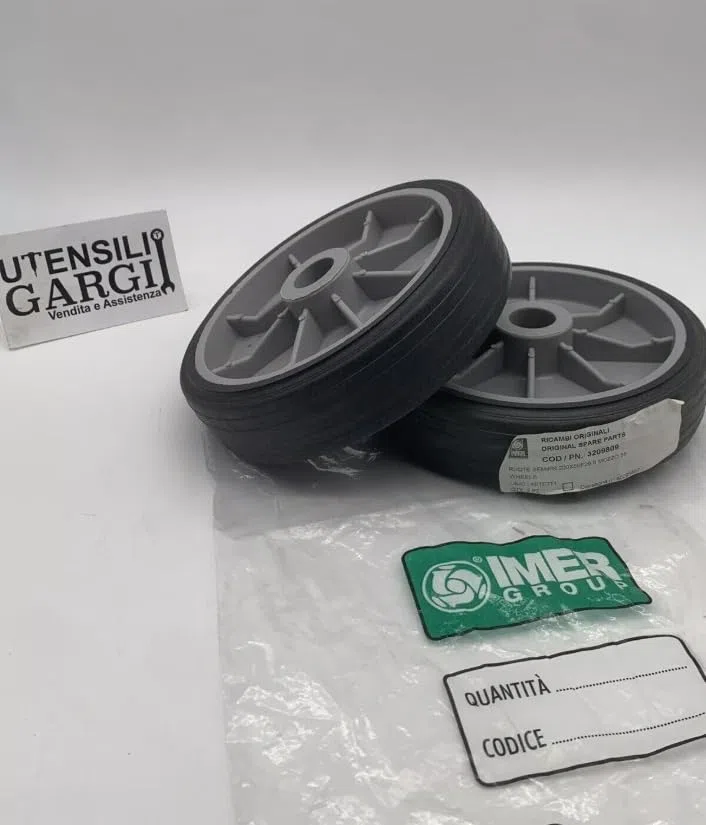 Par de ruedas para mezclador IMER SYNTESI 140-160 – Mezclador Spin 15 A - Mix 80