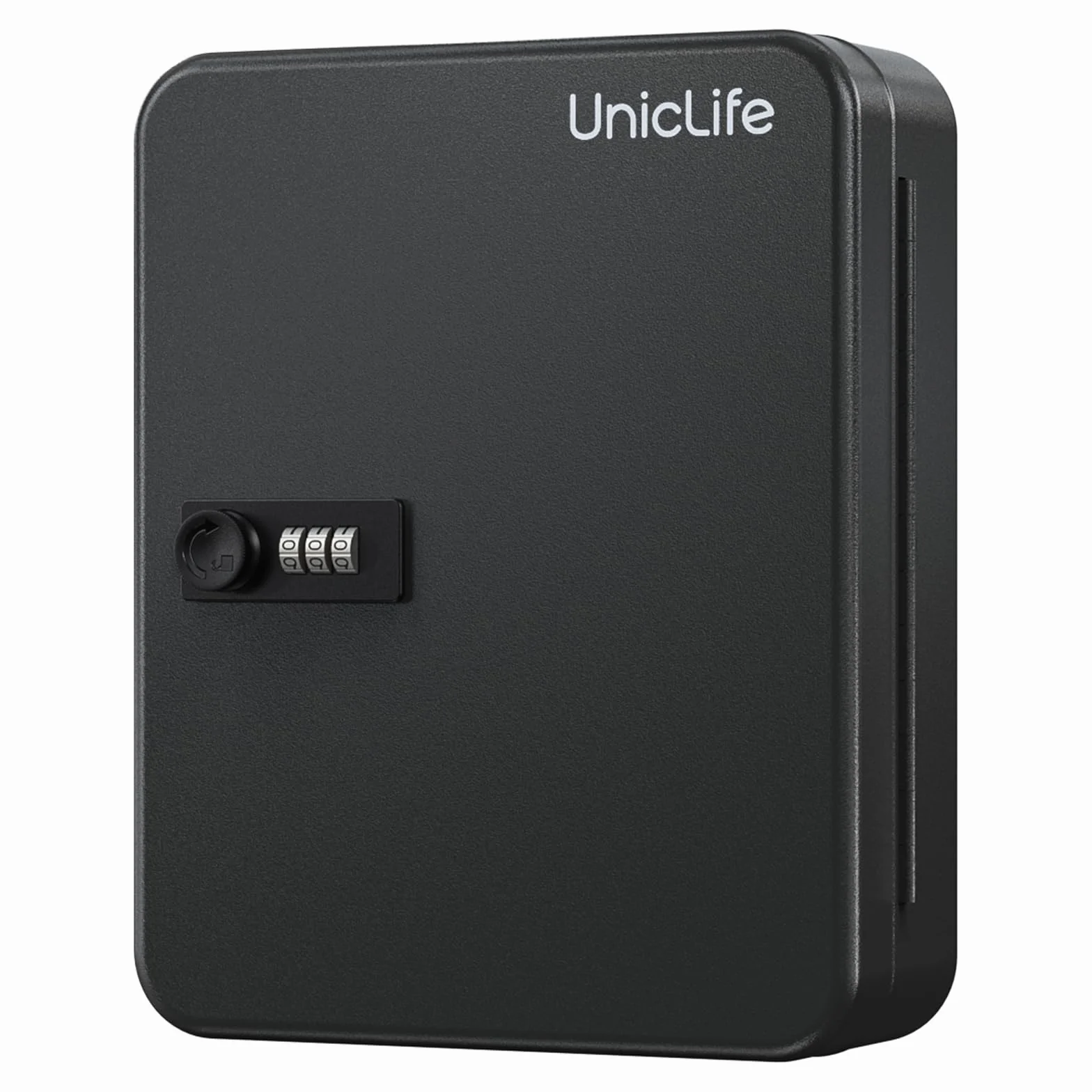Uniclife Caja Fuerte de Seguridad 48 Llaves Cerradura Combinación Acero Negro