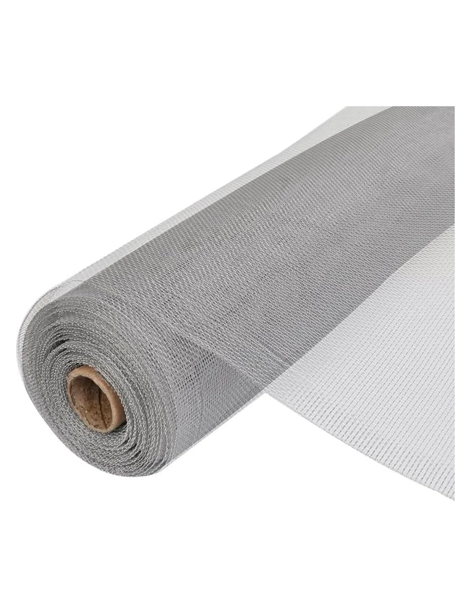 Tela Mosquitera para Puerta y Ventana, Malla mosquitera de Aluminio (150 x 1000 cm)