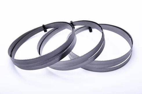 Juego de hojas para sierra de cinta (3 unidades, 1335 x 13 x 0,65 mm, 8-12 ZpZ, bimetal, M42, para acero, etc.)