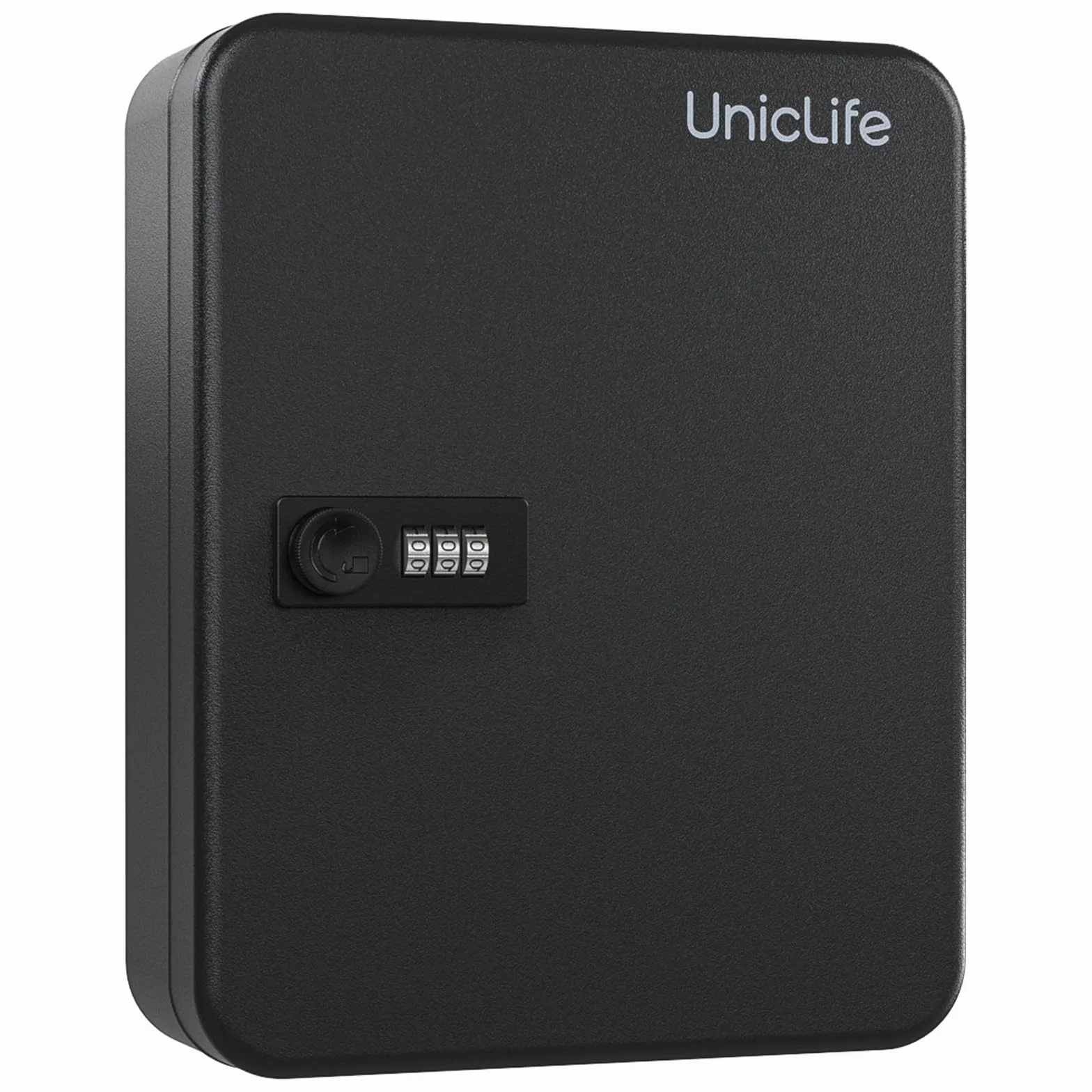 Uniclife Caja Fuerte de Seguridad 48 Llaves Cerradura Combinación Acero Negro