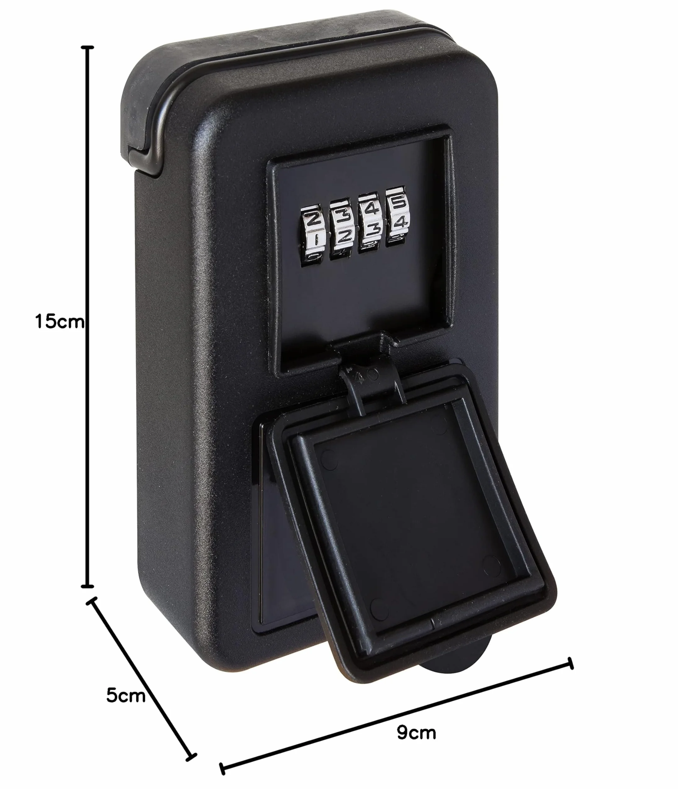 ARREGUI KEEPER SEG011 Caja Fuerte para Llaves Exterior con Código, Negro