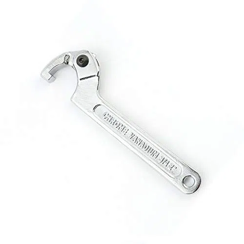 Llave de gancho Llave de cabeza cuadrada ajustable C Llave para tuerca de giro o perno (115-170 mm)