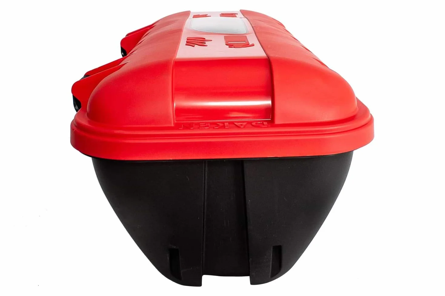 DAKEN Caja para extintor 6kg Strike 82500 Armario Porta extintor para camión Remolque Furgoneta y maquinaria agrícola Color Rojo Dimensiones 600 x 287 x 220 mm con Ventana de inspección