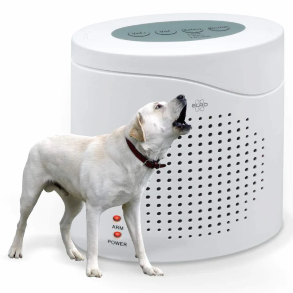ELRO ARD51 Perro Guardián Electrónico con sonido realista en 3D para perros - Con sensor