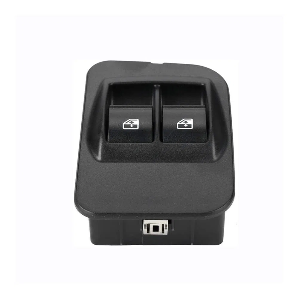 WOLWES Interruptor Ventana Energía para Peugeot para Bipper Power Interruptor De Control Ventana Puerta Conductor Izquierdo Botón Elevador Vidrio 735461275 Control Elevalunas Eléctrico