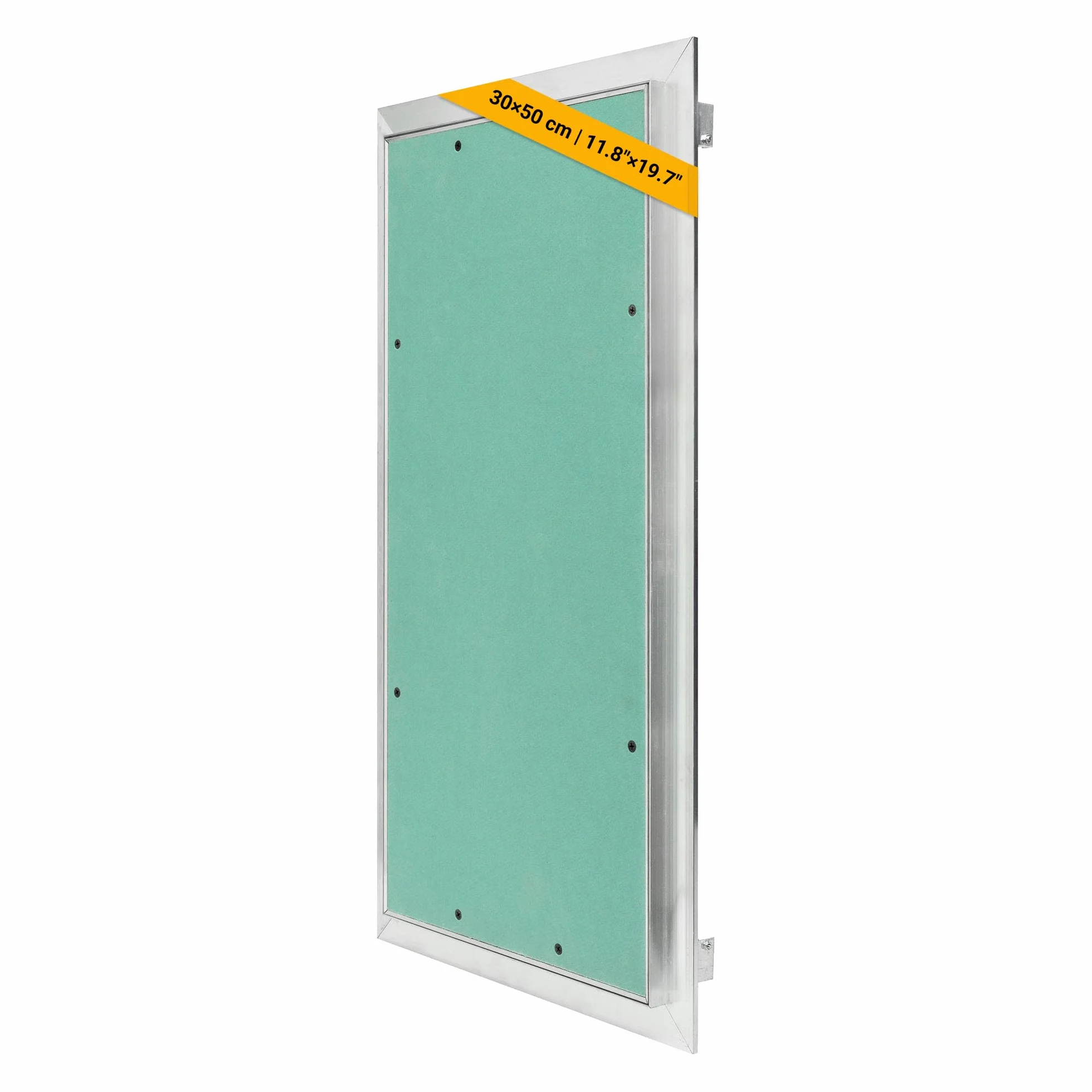 Proxinova Trampilla Pladur 30x50 cm Aluminio Caja Tapa Cuadro Eléctrico Compacta Desmontable