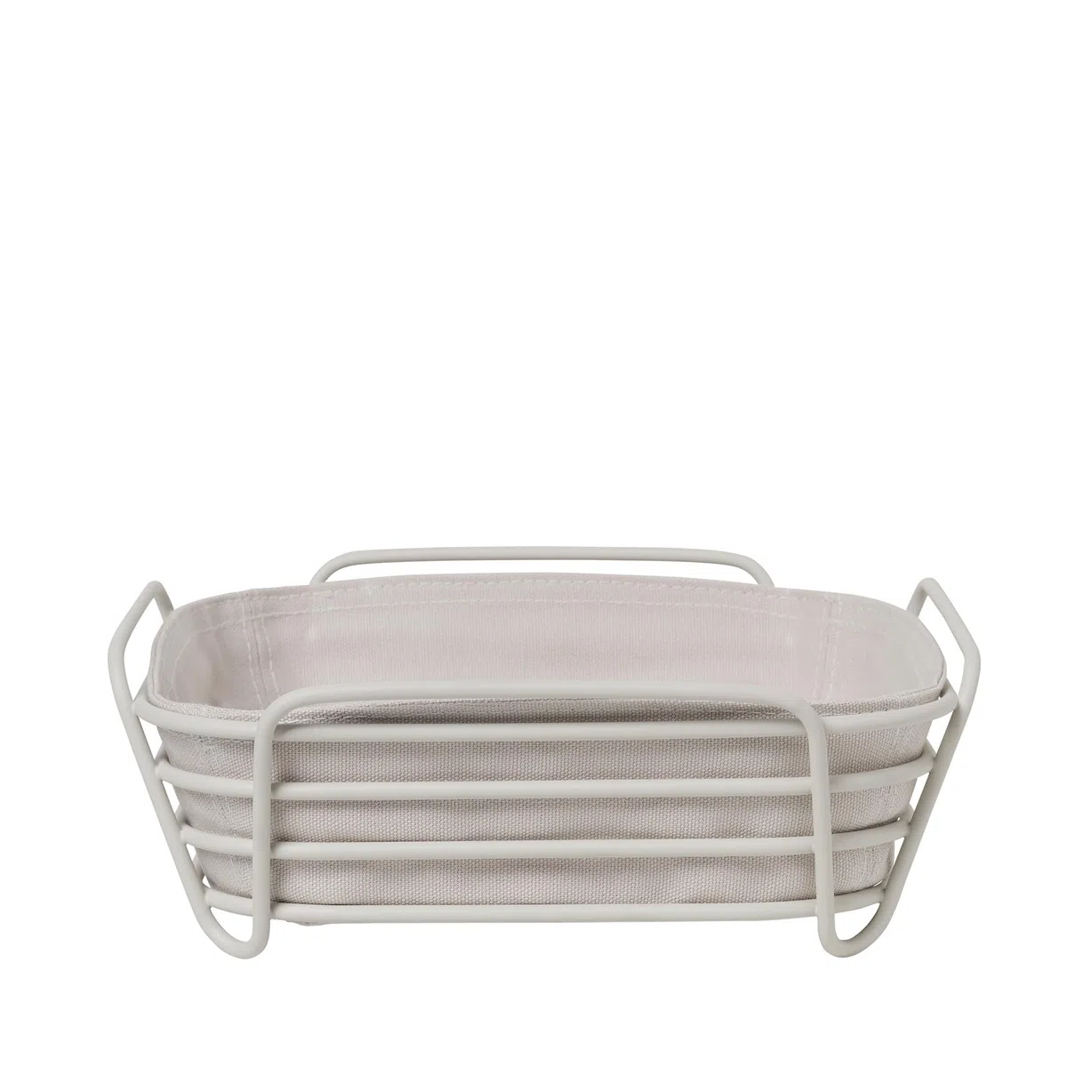 Blomus 64075 Brotkorb-64075 Panera de algodón, Moonbeam