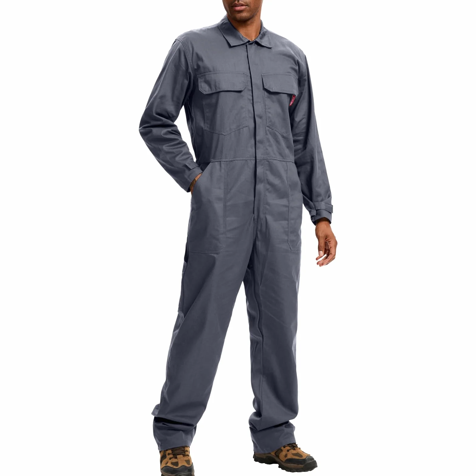 WORK IDEA Mono de trabajo para hombre 100% algodón premium: el compañero perfecto para constructores, artesanos y aficionados al bricolaje