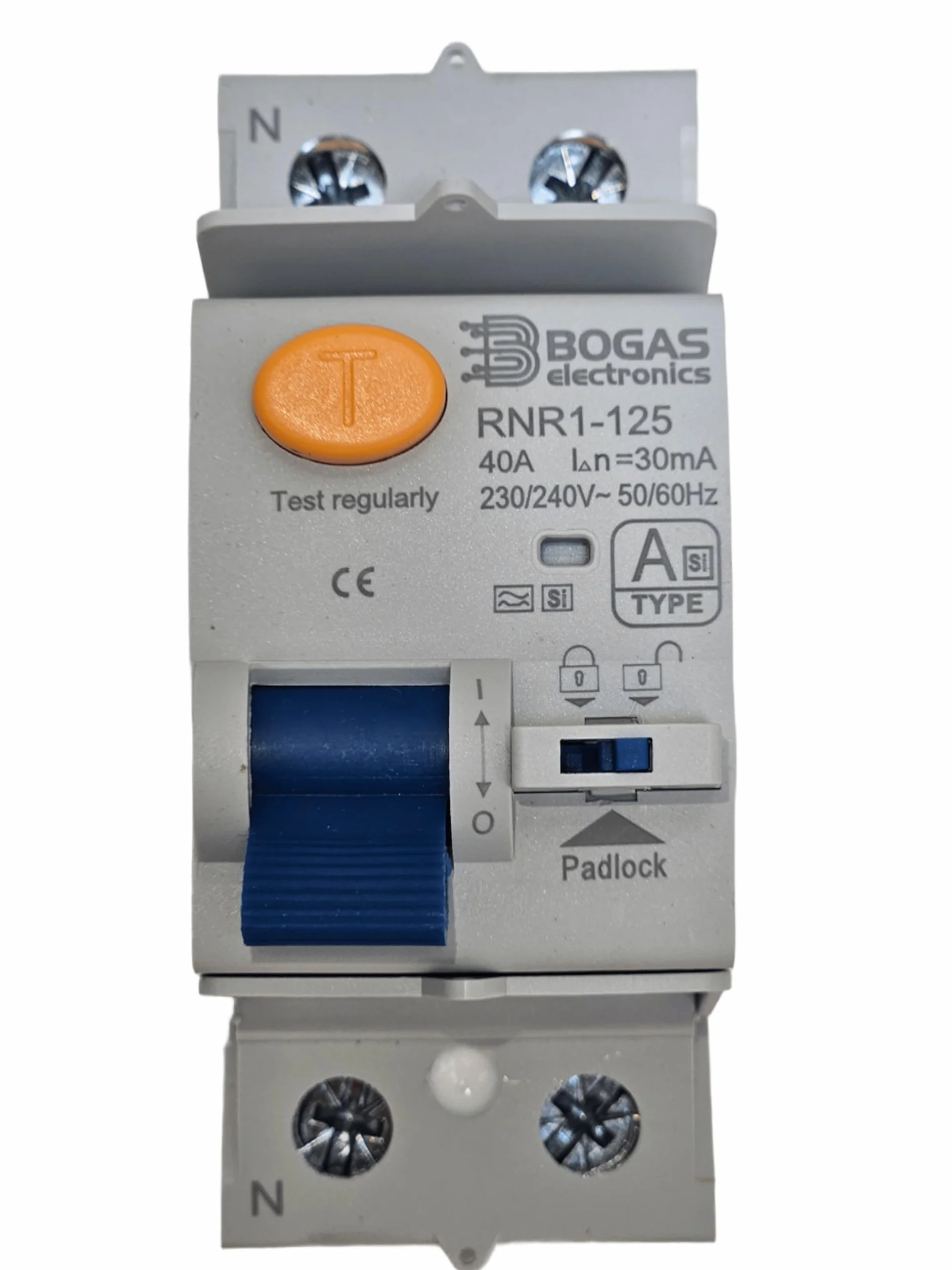 Diferencial Type A-SI 40A 30mA 2 Polos (N+F) Certificado CE
