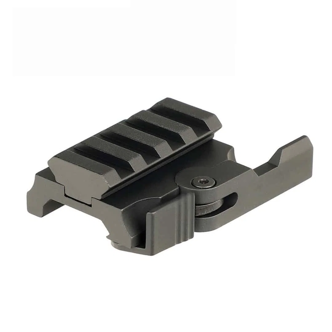 QD Release Quick Riser Scope Mount Altura de Aumento del Adaptador de riel P/W Base de Abrazadera de riel