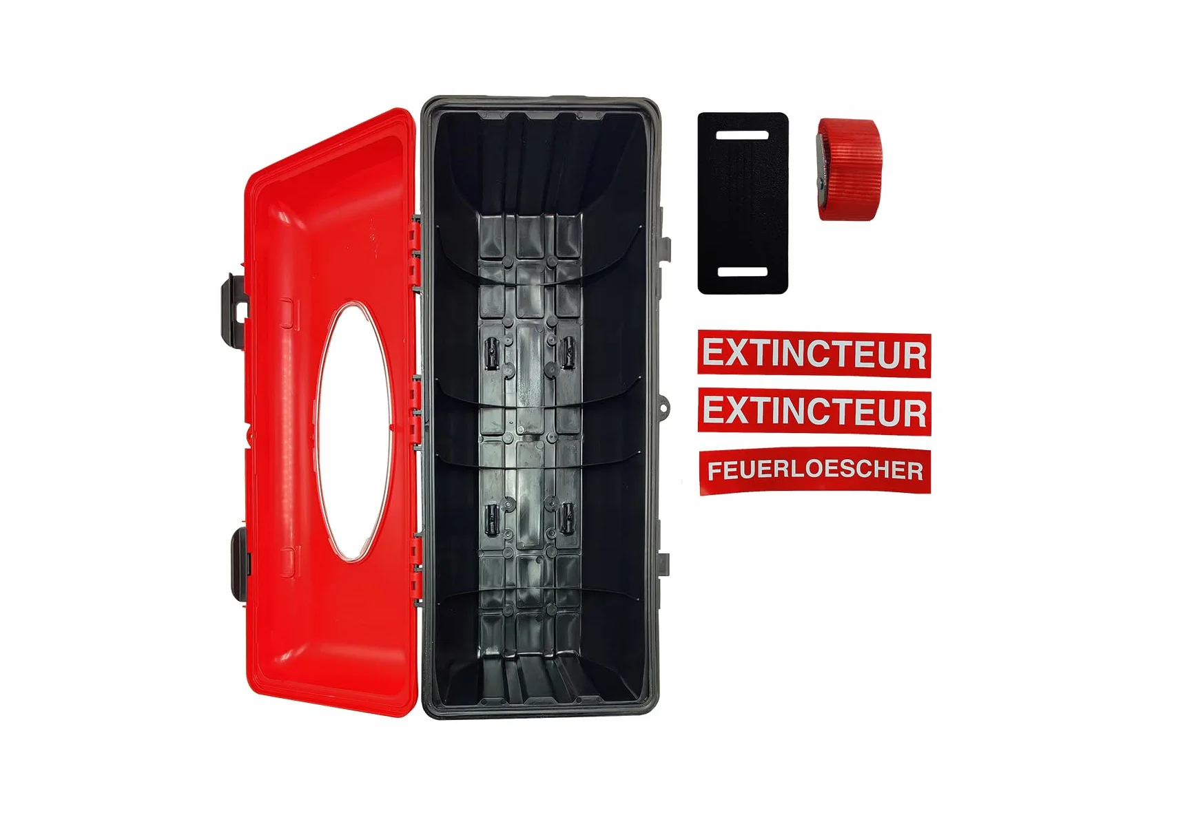 Cofre Porta Extintor 6/9 kg para Camión Remolque