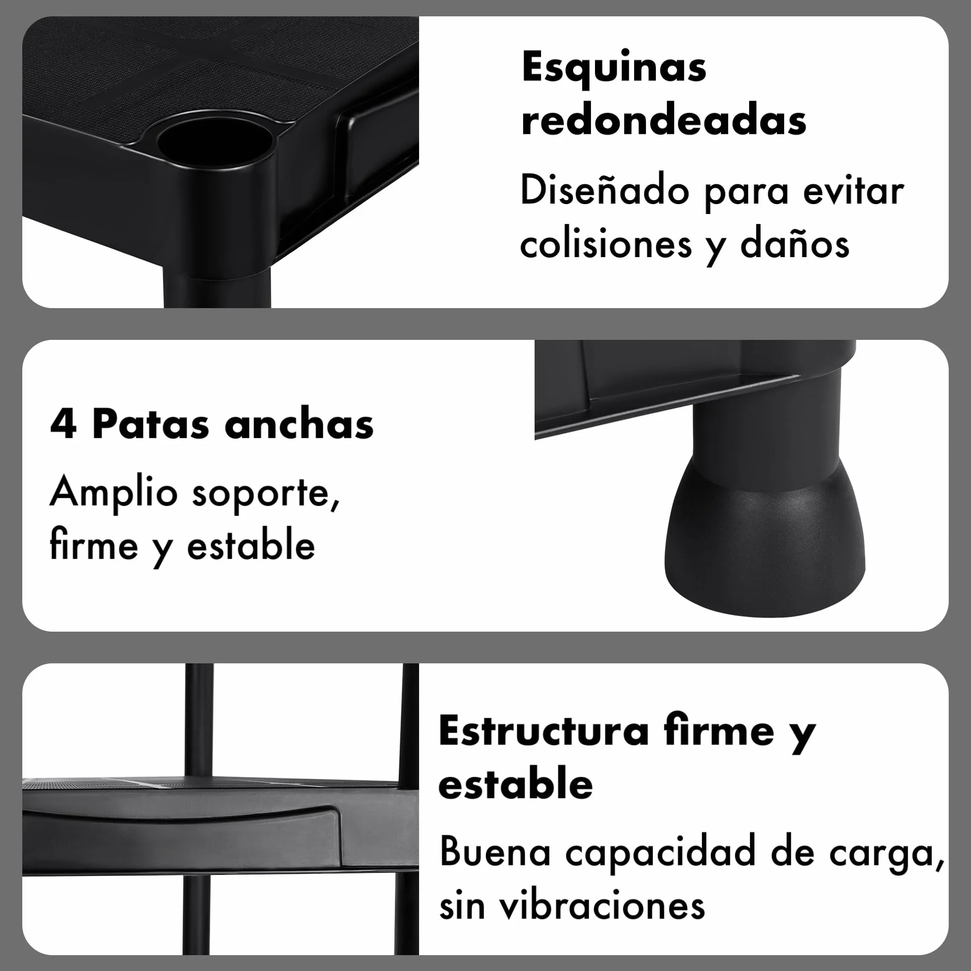 Pack 2 estanterías de plástico modulares 170x60x30 cm con 5 baldas Resistentes Cada una | Almacenaje Ideal para Interior y Exterior: Garaje, trastero, jardín, Oficina | Montaje sin Herramientas