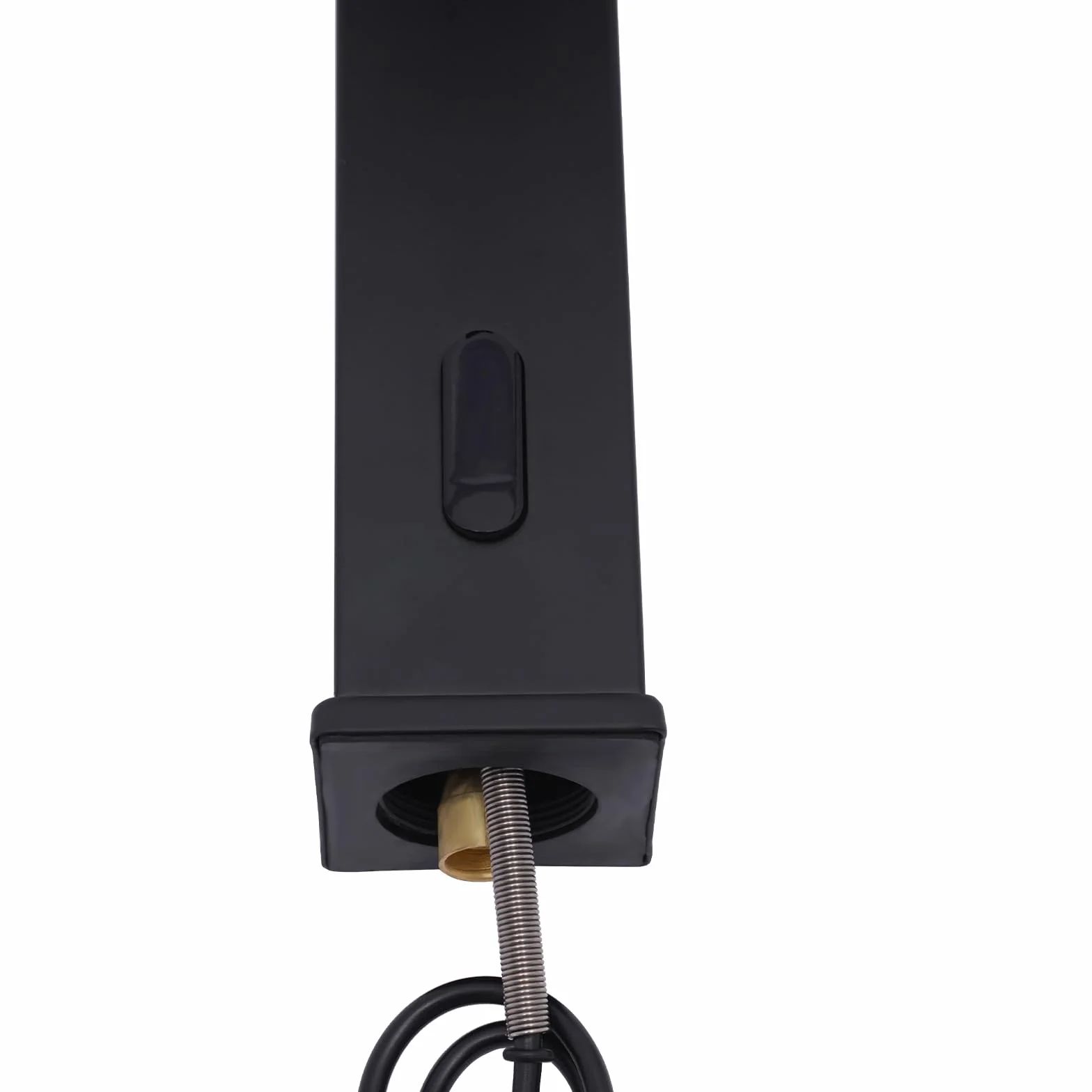 Grifo Automático Negro con Sensor Infrarrojo para Lavabo y Baño - Agua Fría y Caliente