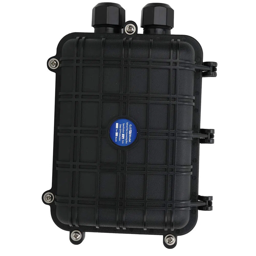 Caja de Empalme de Fibra Óptica Horizontal Impermeable IP68 para Exteriores 24 Núcleos