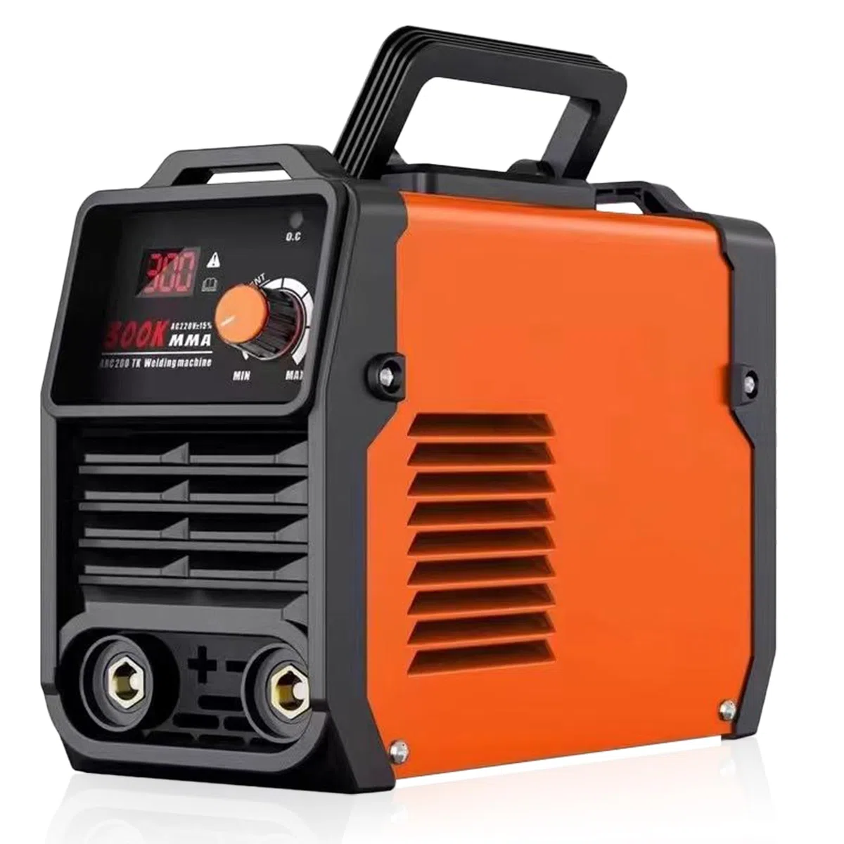 300A IGBT Soldador 220V – Soldador MMA portátil con arranque en caliente y función antiadherente, soldador IGBT DC de electrodos, para acero, acero inoxidable y hierro fundido, pantalla LCD
