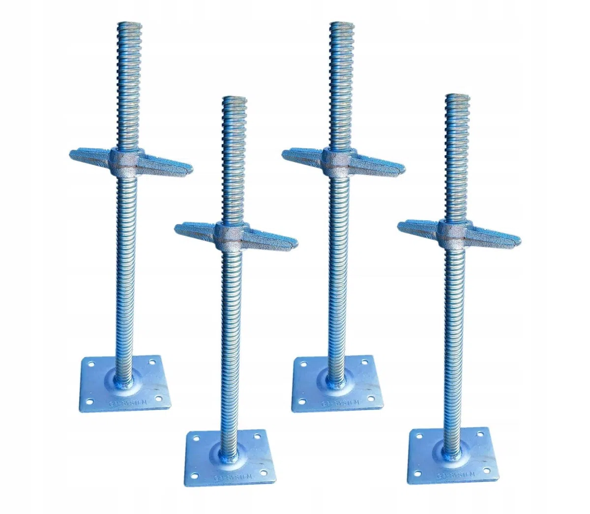 Espineta de andamio Soportes de andamio Tornillos de cabeza de martillo Pies de andamio 50 cm x 26 mm x4