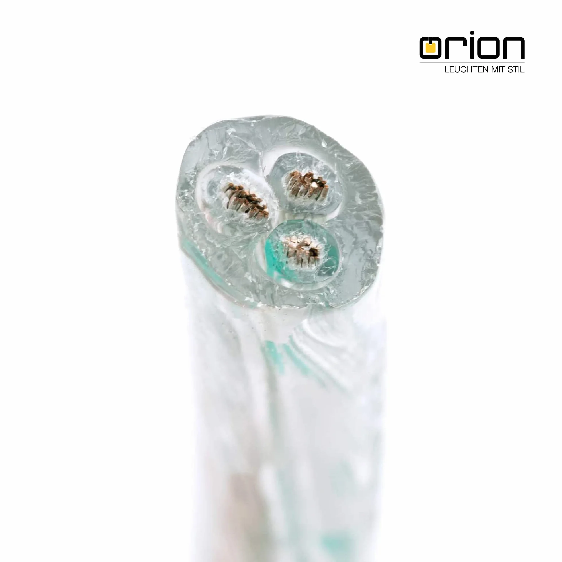 Cable de alimentación 3 conductores 0,75 mm2 transparente