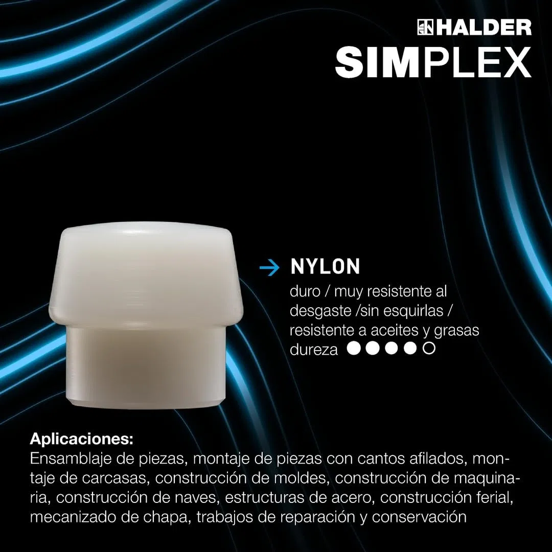 HALDER-3008.050-Simplex nylon 50