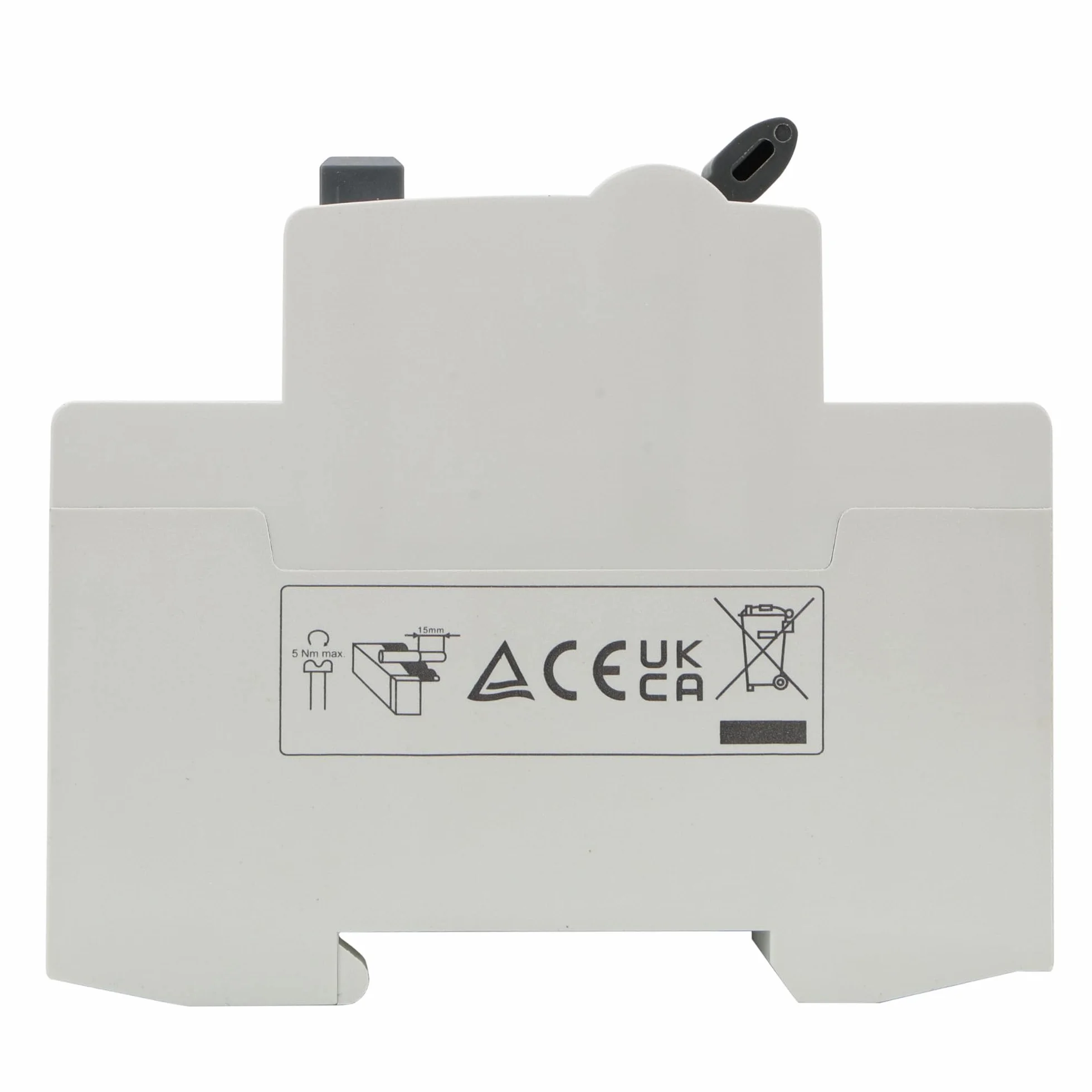 Interruptor Diferencial Superinmunizado 4P 25A 30mA Tipo A - Protección Contra Fugas Eléctricas - RCCB (3P+N) - Montaje en Carril DIN - Cuadro Trifásico o General